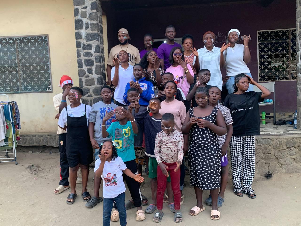 Children in classroom